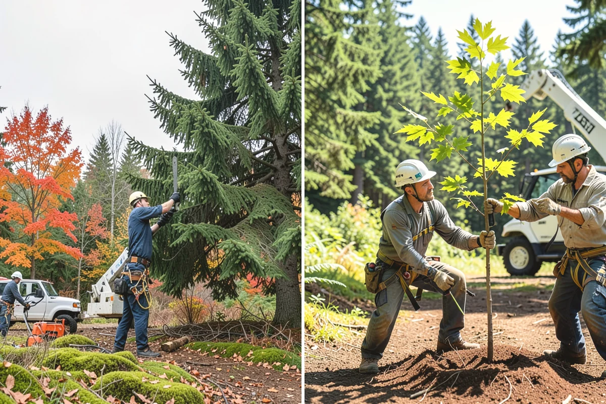 Emergency Tree Stabilization in Black Diamond, King County, WA - Assess structural defects and load paths
