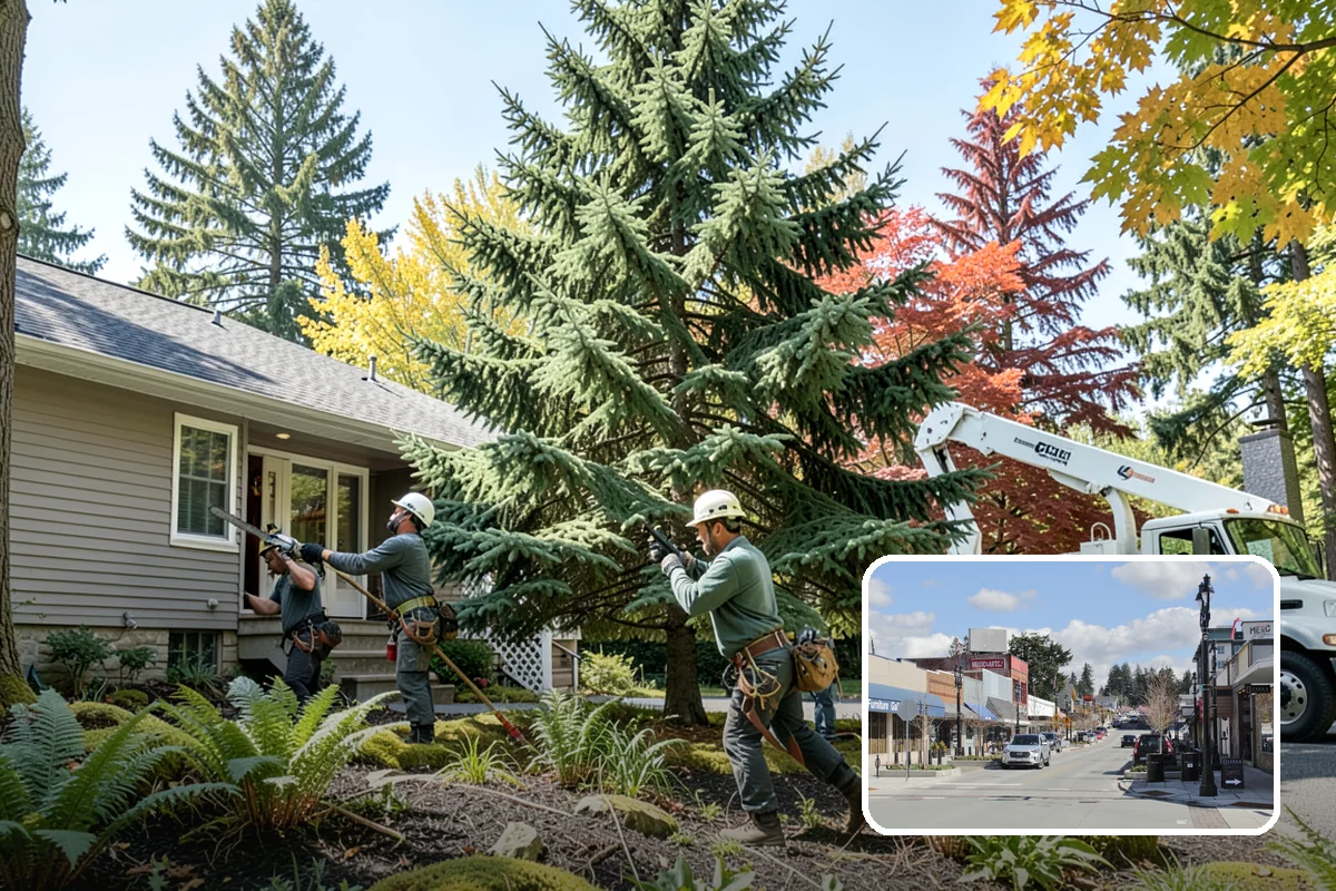 Emergency Tree Stabilization in Bothell, King County, WA - Reduces the risk of limb or stem failure