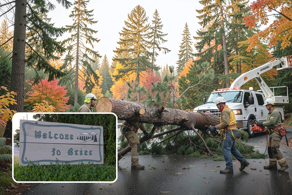 Emergency Tree Stabilization in Brier, Snohomish County, WA - Reduces the risk of limb or stem failure