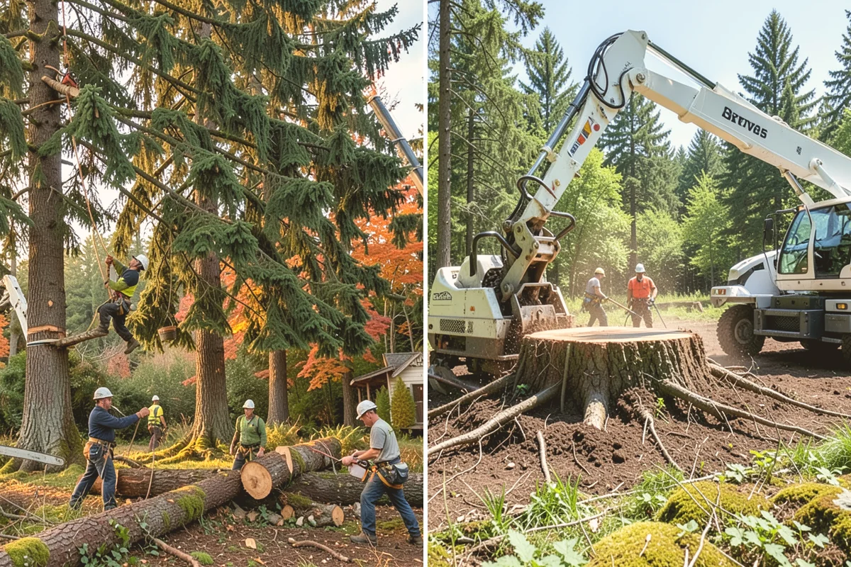 Emergency Tree Stabilization in Brier, Snohomish County, WA - Assess structural defects and load paths