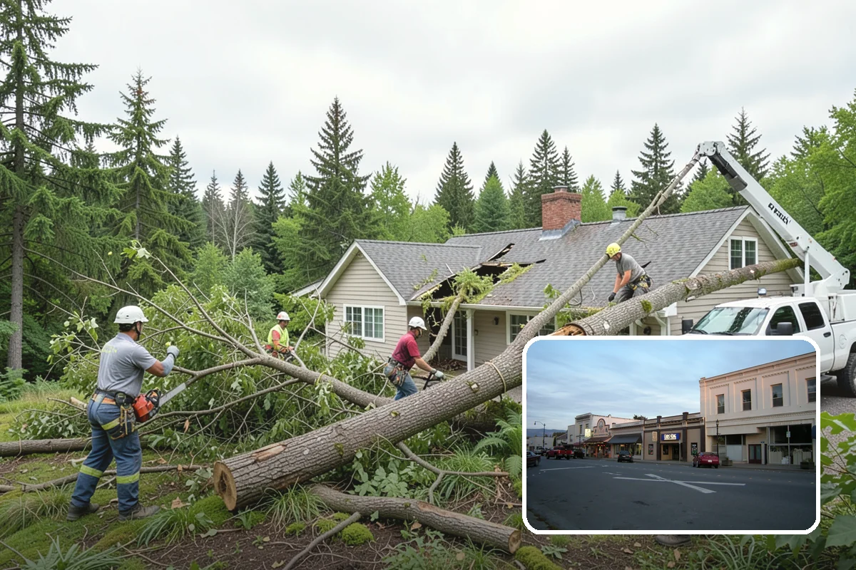 Emergency Tree Stabilization in Burlington, Skagit County, WA - Reduces the risk of limb or stem failure