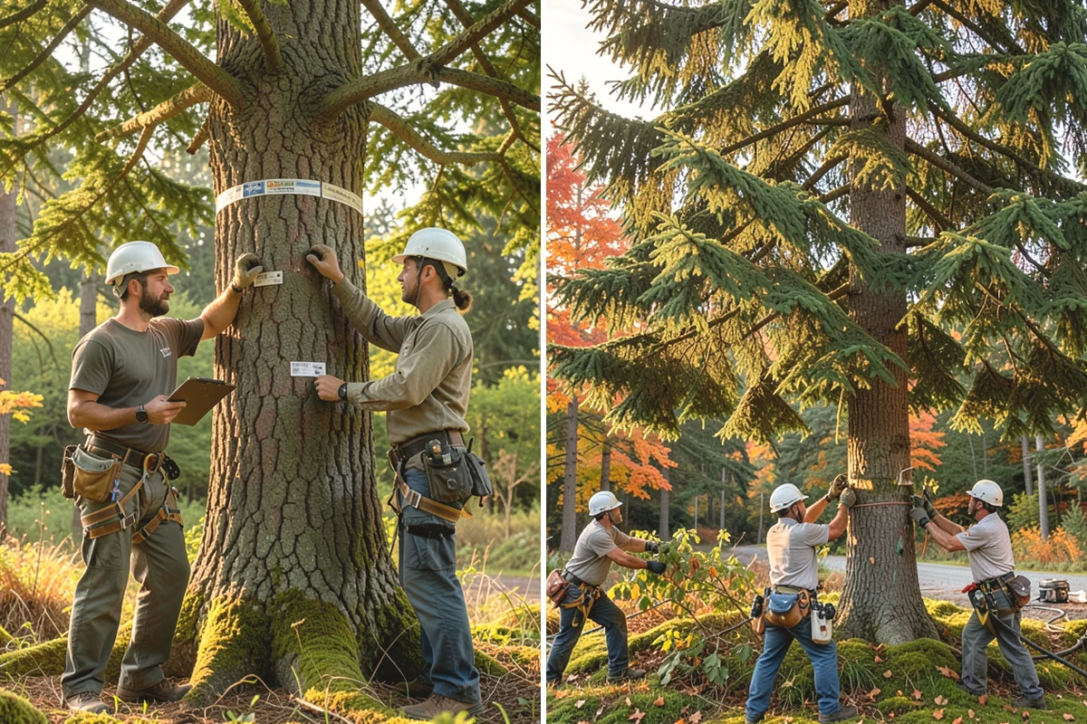 Emergency Tree Stabilization in Burlington, Skagit County, WA - Assess structural defects and load paths