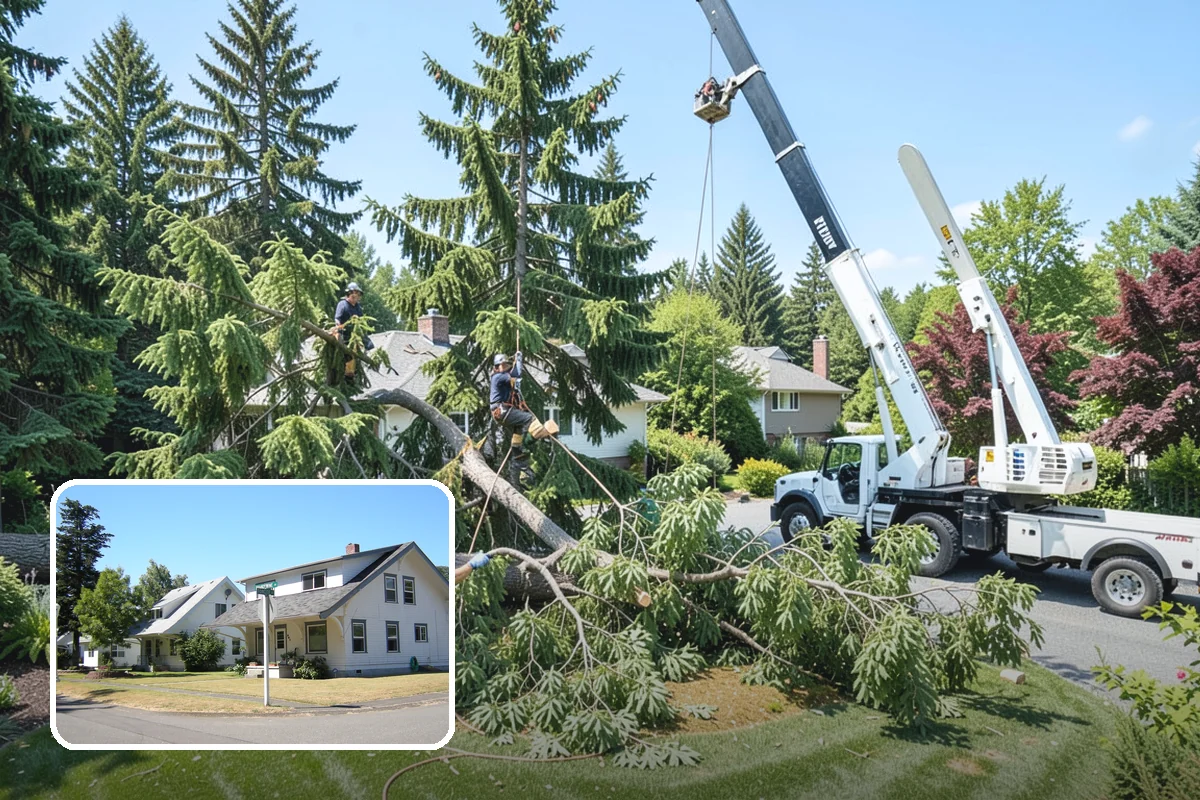 Emergency Tree Stabilization in DuPont, Pierce County, WA - Reduces the risk of limb or stem failure