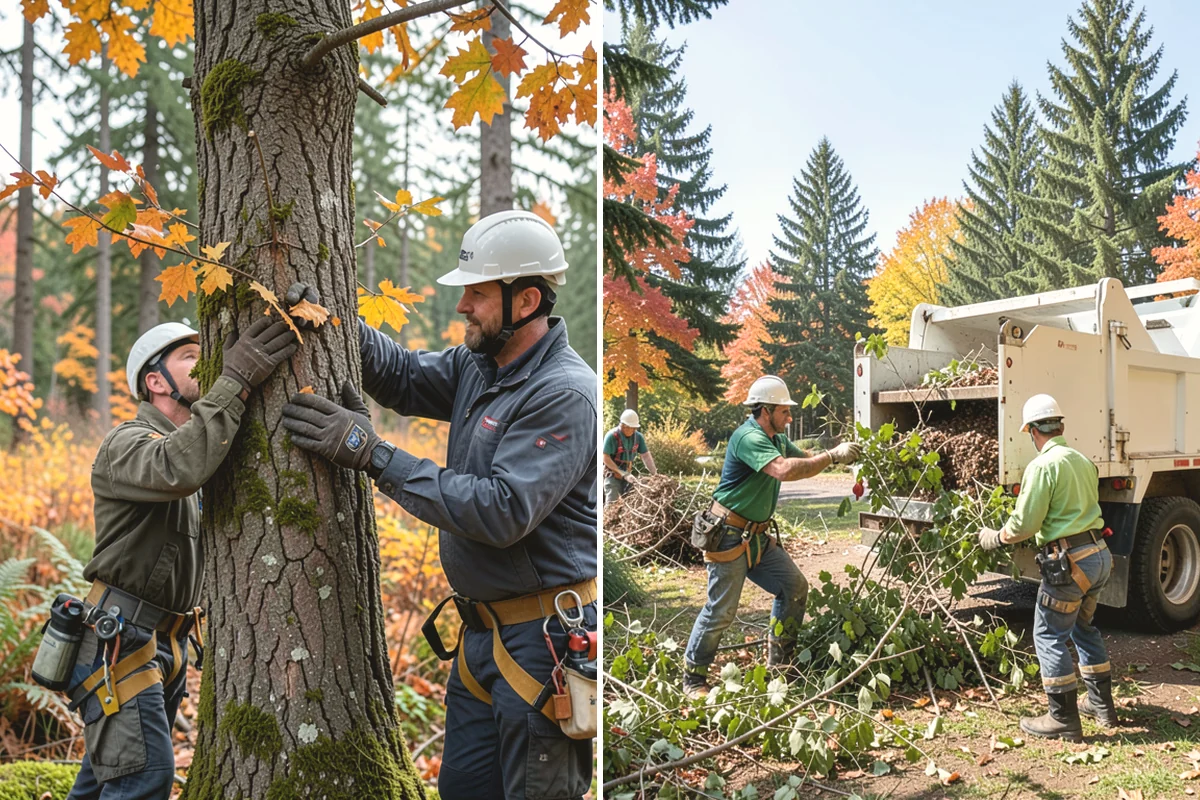 Emergency Tree Stabilization in Edgewood, Pierce County, WA - Assess structural defects and load paths