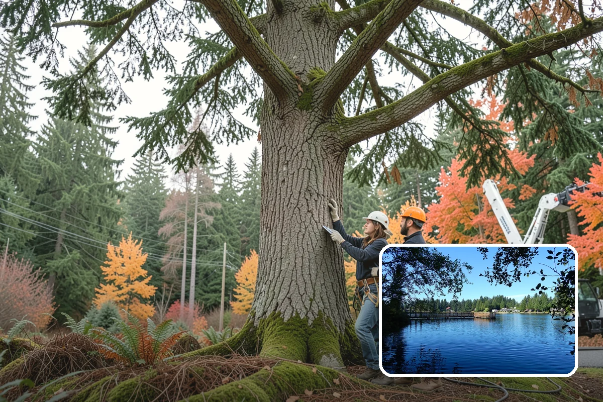 Emergency Tree Stabilization in Federal Way, King County, WA - Reduces the risk of limb or stem failure