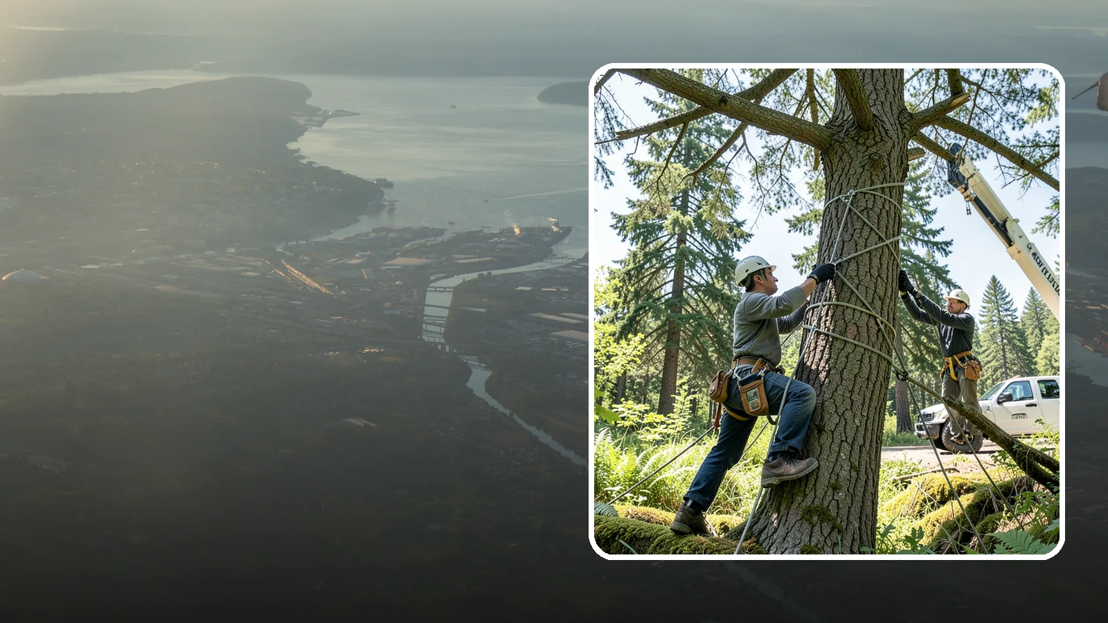 Emergency Tree Stabilization in Fife, Pierce County, WA - The urgent, temporary stabilization of a compromised or partially failed tree.