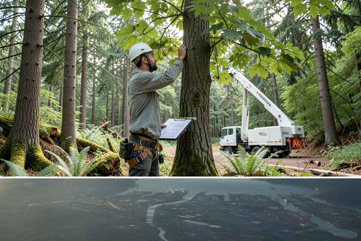 Emergency Tree Stabilization in Fife, Pierce County, WA - This urgent safety measure can be performed year-round in Puget Sound weather whenever a tree faces immediate risk of failure.