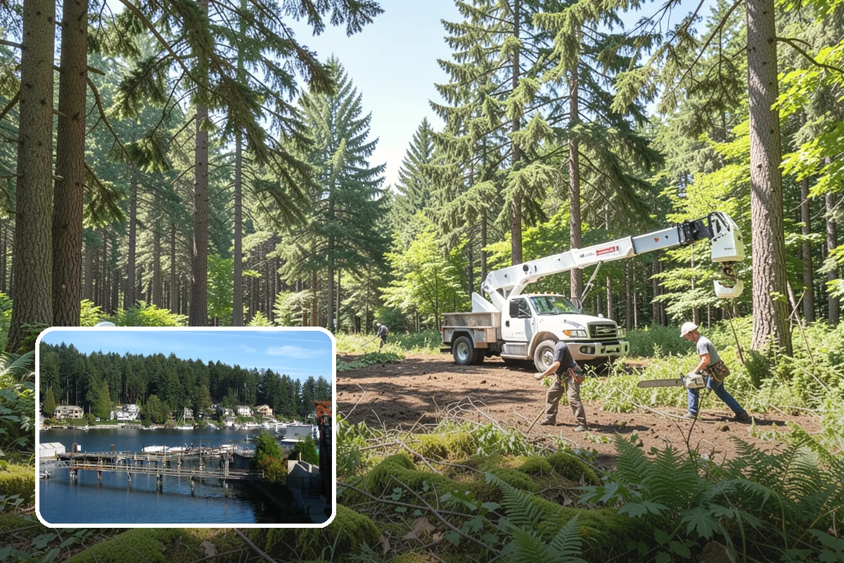 Emergency Tree Stabilization in Gig Harbor, Pierce County, WA - Reduces the risk of limb or stem failure
