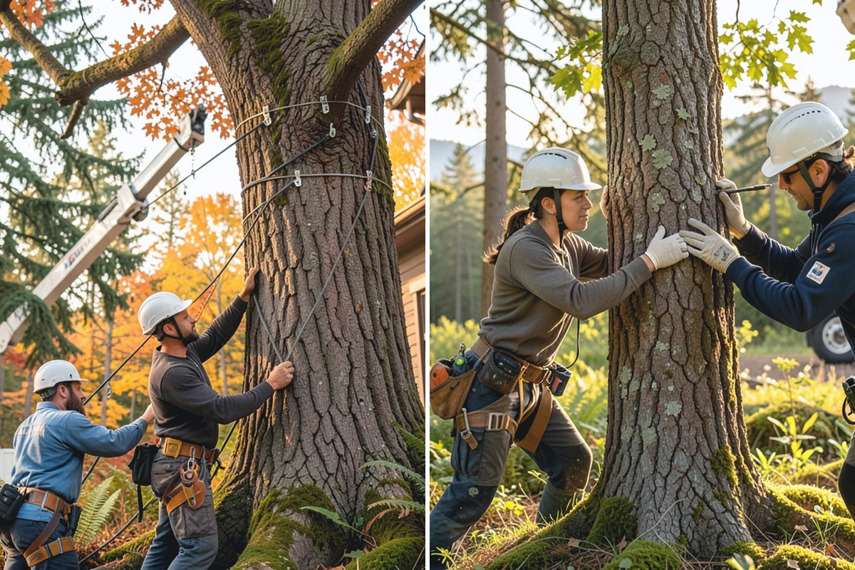 Emergency Tree Stabilization in Hamilton, Skagit County, WA - Assess structural defects and load paths