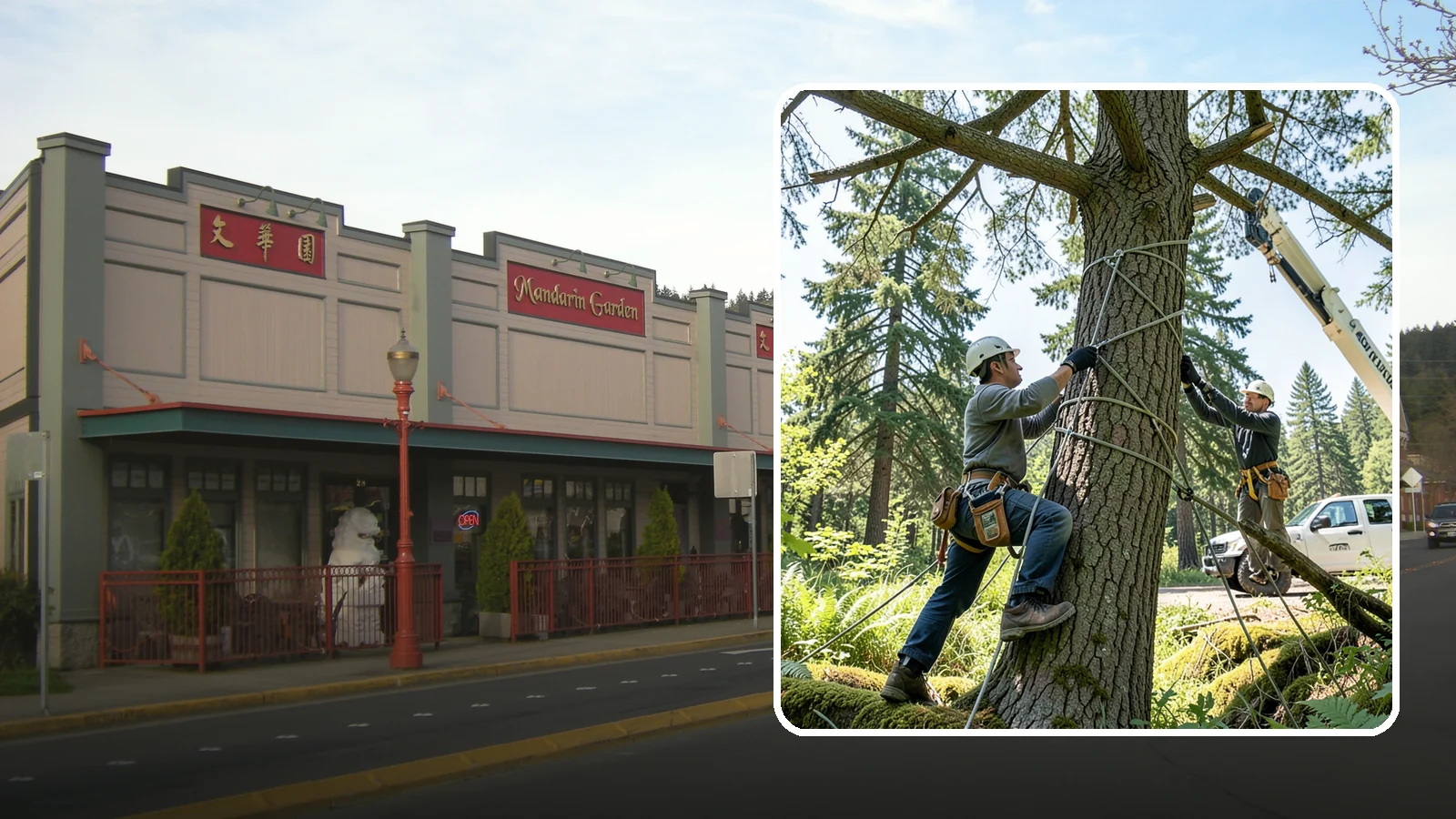 Emergency Tree Stabilization in Issaquah, King County, WA - The urgent, temporary stabilization of a compromised or partially failed tree.
