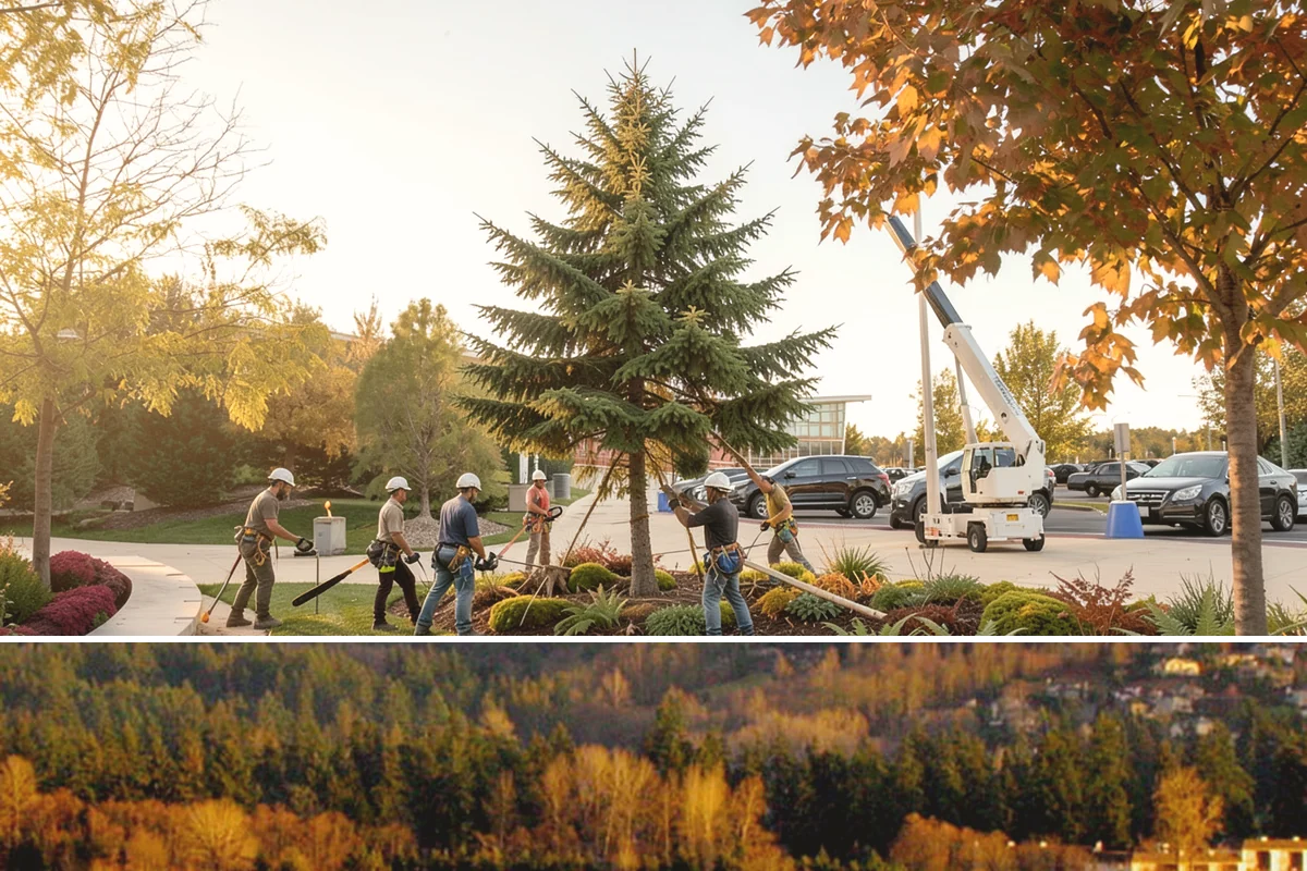 Emergency Tree Stabilization in Kenmore, King County, WA - This urgent safety measure can be performed year-round in Puget Sound weather whenever a tree faces immediate risk of failure.