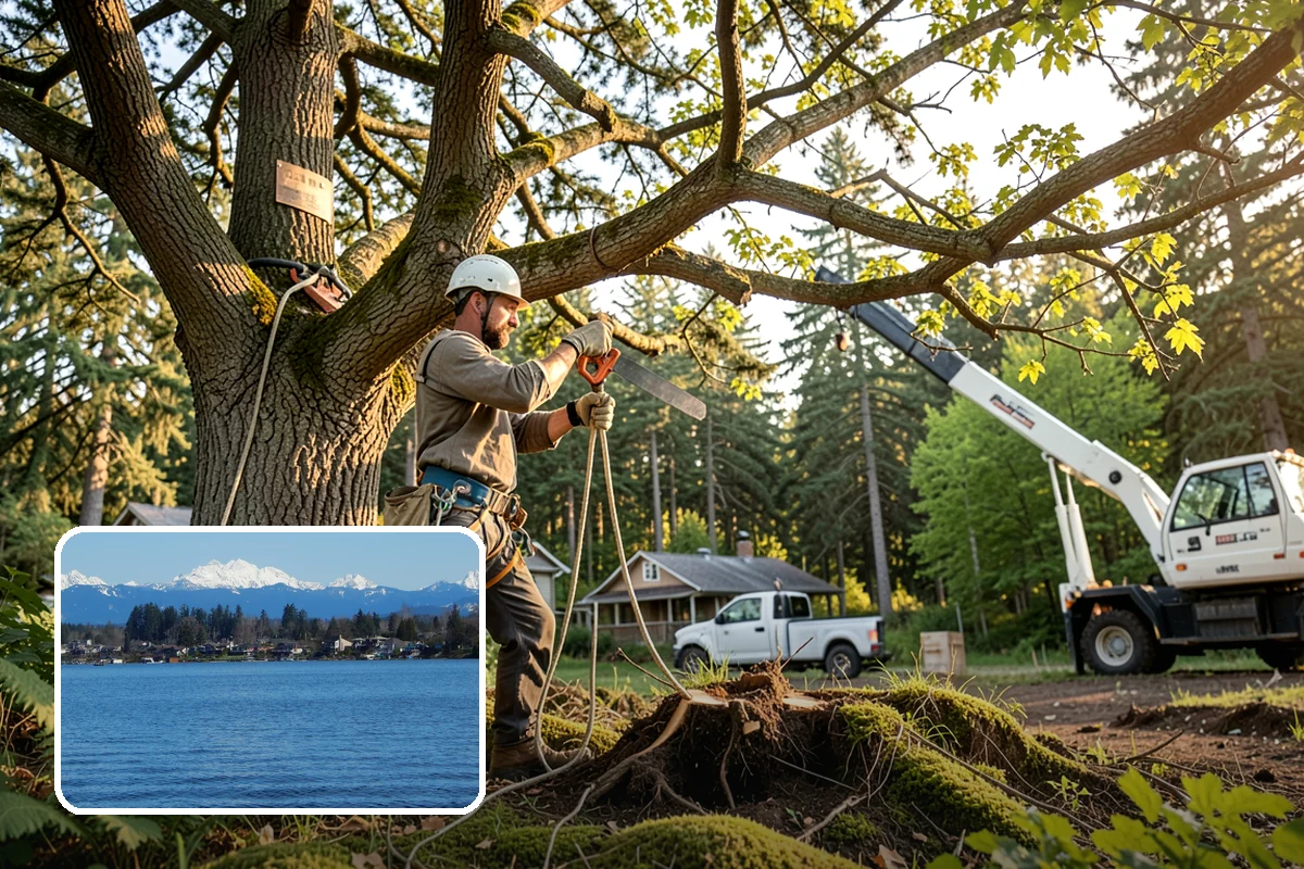 Emergency Tree Stabilization in Lake Stevens, Snohomish County, WA - Reduces the risk of limb or stem failure