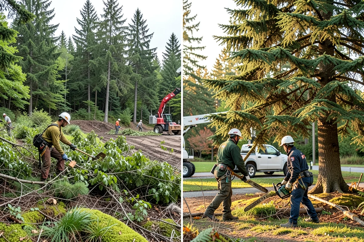 Emergency Tree Stabilization in Lakewood, Pierce County, WA - Assess structural defects and load paths