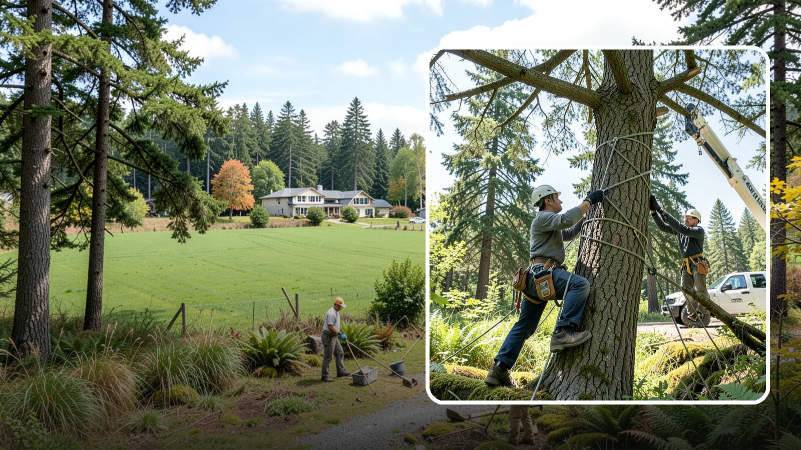 Emergency Tree Stabilization in Lyman, Skagit County, WA - The urgent, temporary stabilization of a compromised or partially failed tree.