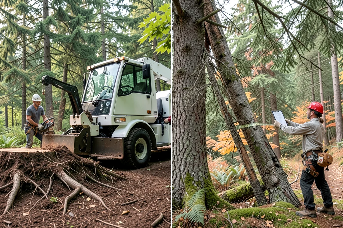 Emergency Tree Stabilization in Lyman, Skagit County, WA - Assess structural defects and load paths