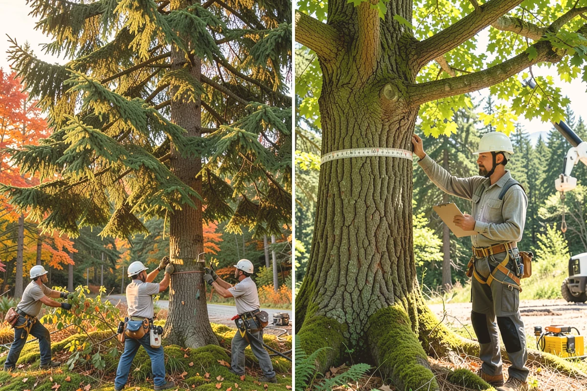 Emergency Tree Stabilization in Lynnwood, Snohomish County, WA - Assess structural defects and load paths