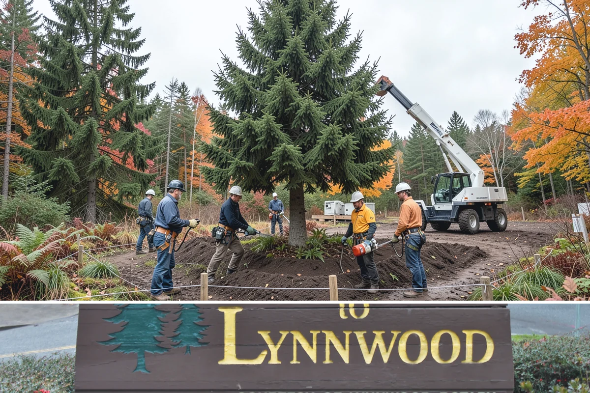 Emergency Tree Stabilization in Lynnwood, Snohomish County, WA - This urgent safety measure can be performed year-round in Puget Sound weather whenever a tree faces immediate risk of failure.