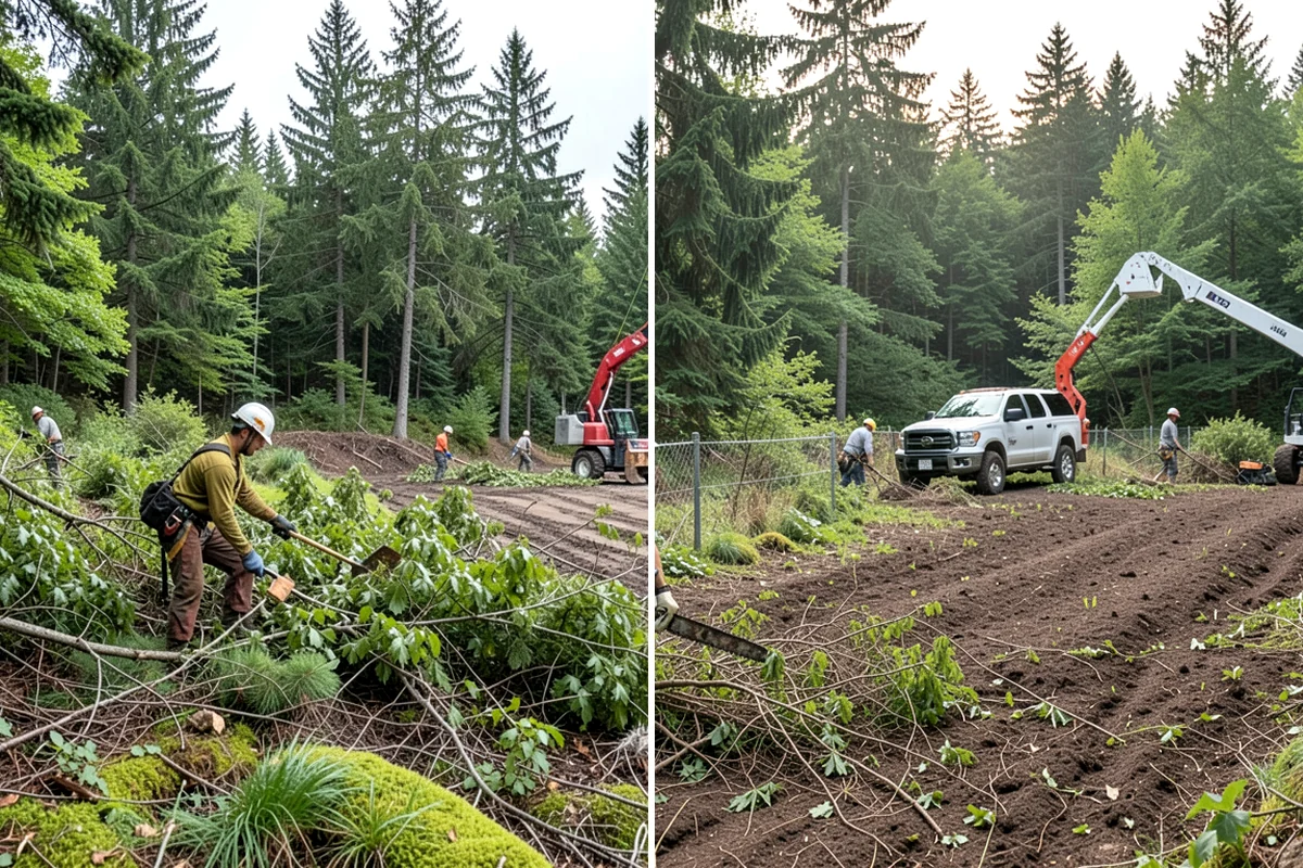 Emergency Tree Stabilization in Maple Valley, King County, WA - Assess structural defects and load paths