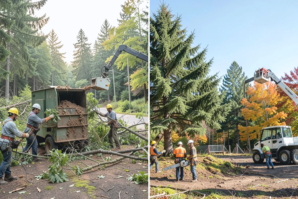 Emergency Tree Stabilization in Marysville, Snohomish County, WA - Assess structural defects and load paths