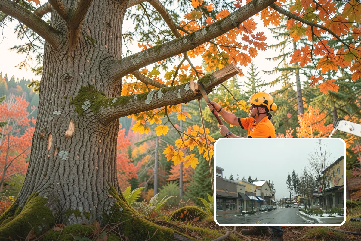 Emergency Tree Stabilization in Mill Creek, Snohomish County, WA - Reduces the risk of limb or stem failure