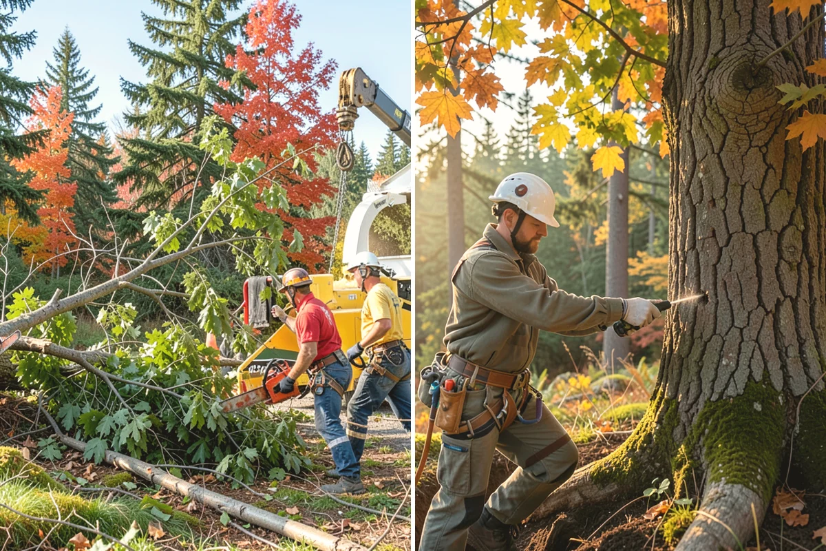 Emergency Tree Stabilization in Mill Creek, Snohomish County, WA - Assess structural defects and load paths