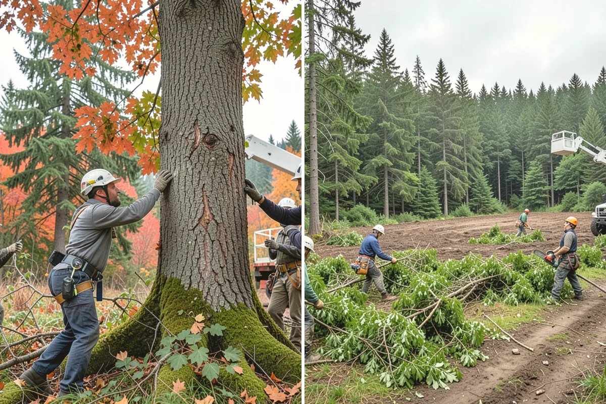 Emergency Tree Stabilization in Mukilteo, Snohomish County, WA - Assess structural defects and load paths