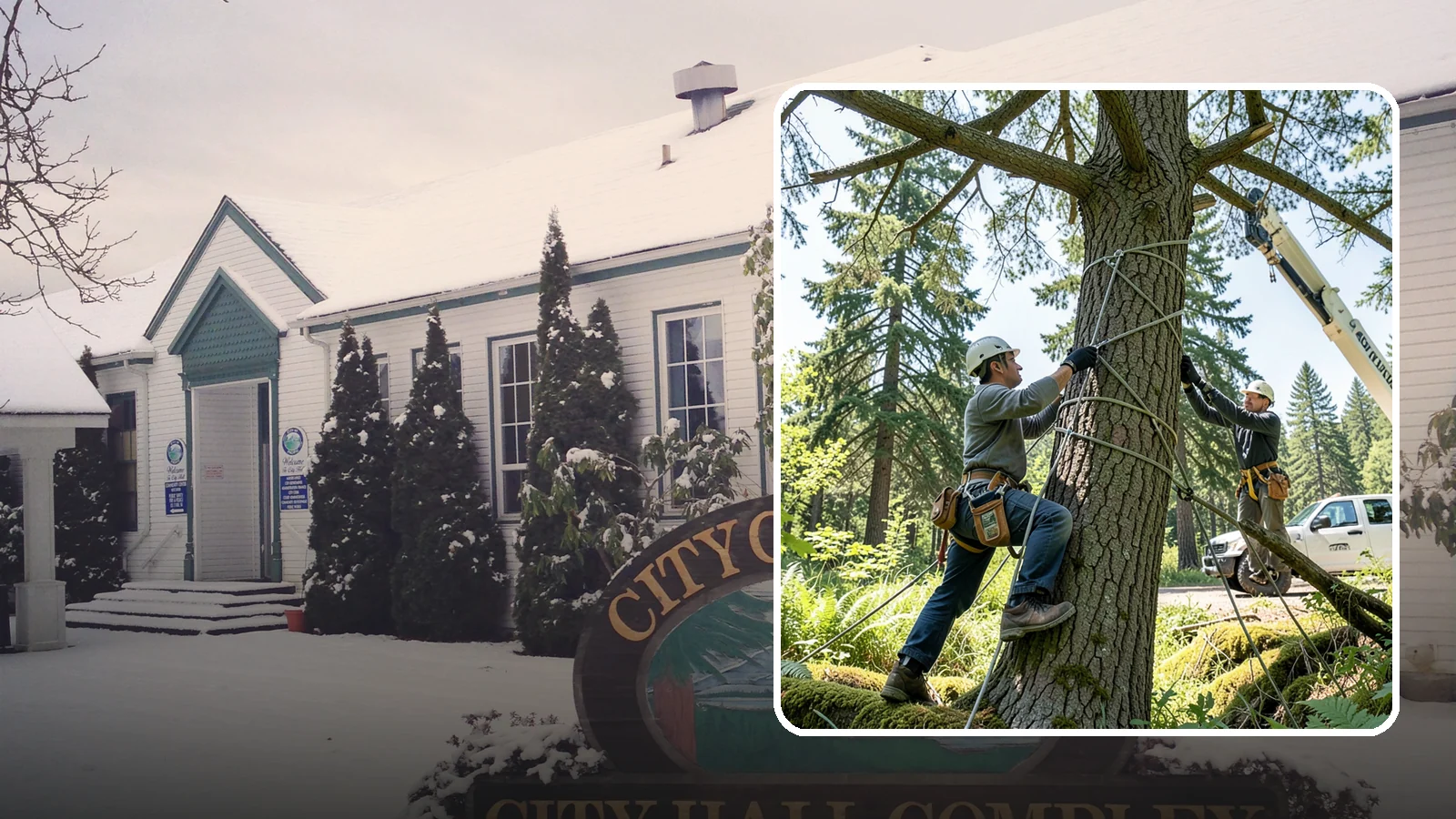 Emergency Tree Stabilization in Pacific, King County, WA - The urgent, temporary stabilization of a compromised or partially failed tree.