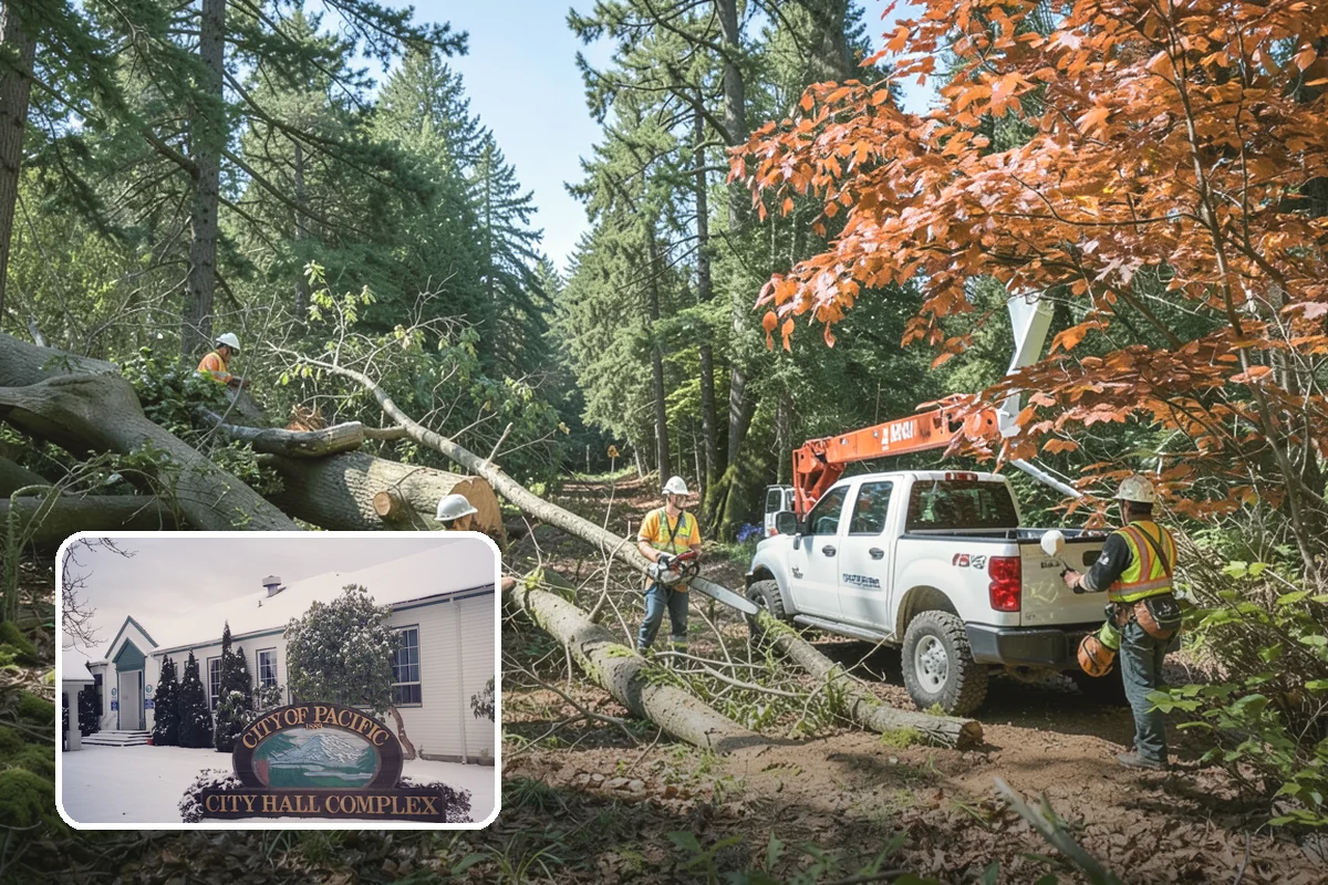 Emergency Tree Stabilization in Pacific, King County, WA - Reduces the risk of limb or stem failure