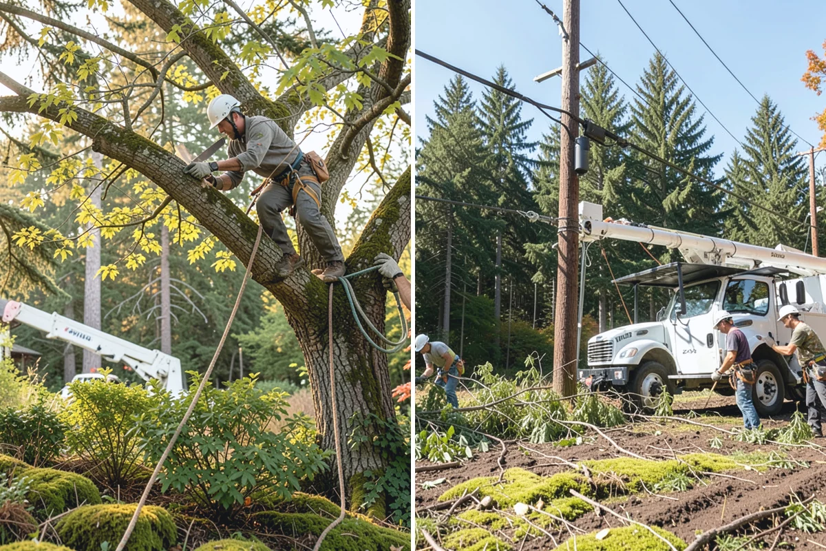 Emergency Tree Stabilization in Redmond, King County, WA - Assess structural defects and load paths
