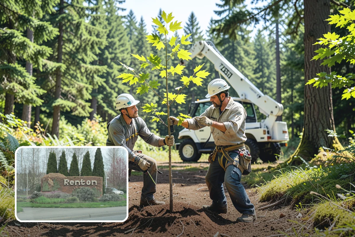Emergency Tree Stabilization in Renton, King County, WA - Reduces the risk of limb or stem failure