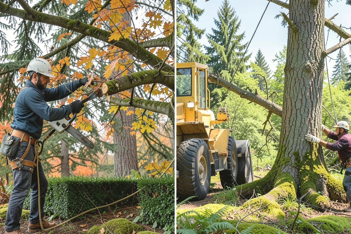 Emergency Tree Stabilization in Ruston, Pierce County, WA - Assess structural defects and load paths