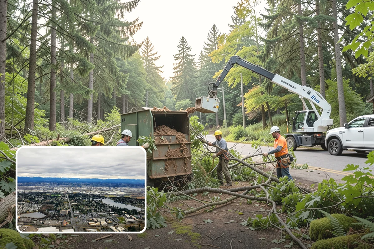 Emergency Tree Stabilization in SeaTac, King County, WA - Reduces the risk of limb or stem failure