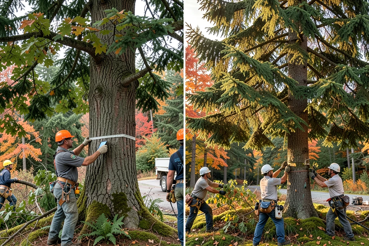 Emergency Tree Stabilization in SeaTac, King County, WA - Assess structural defects and load paths
