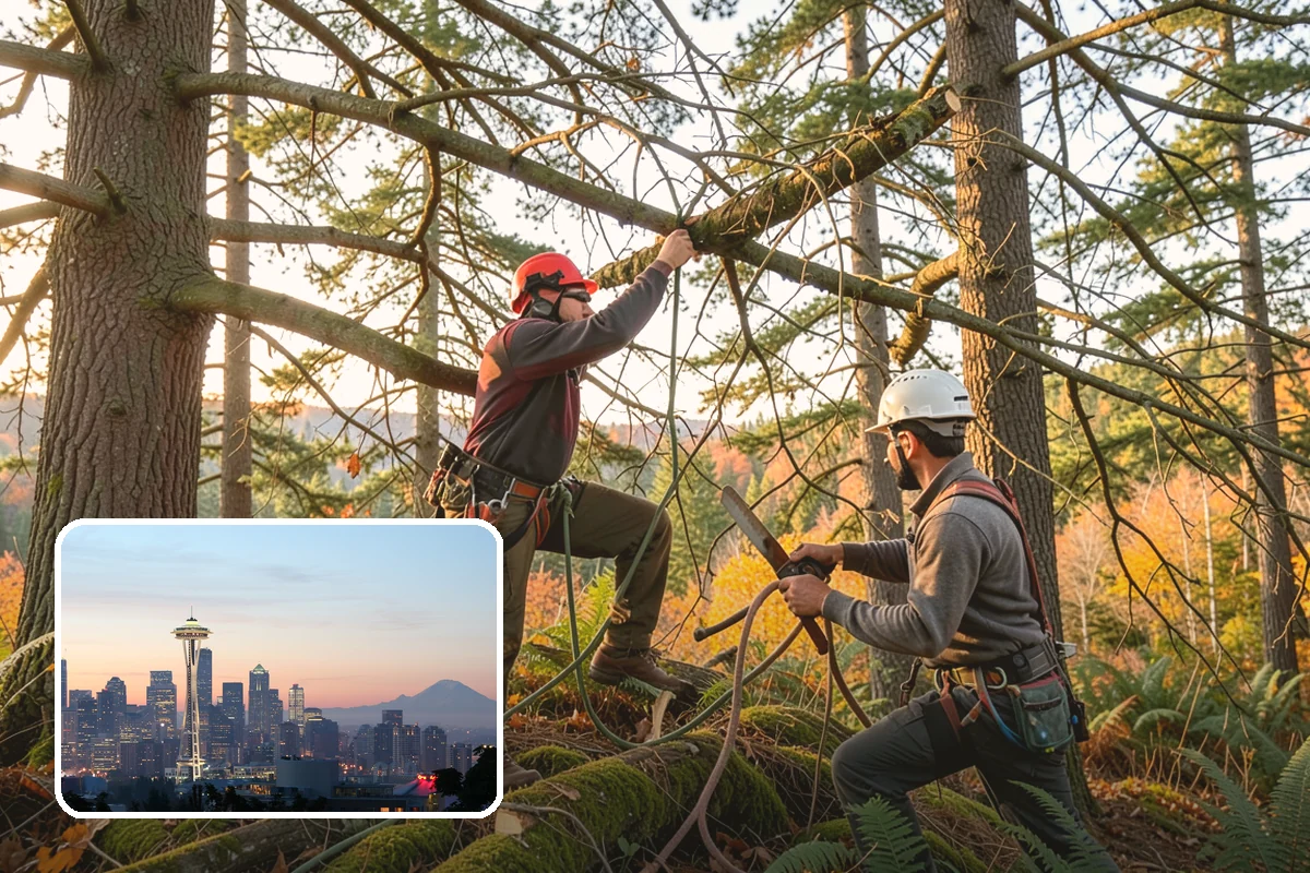 Emergency Tree Stabilization in Seattle, King County, WA - Reduces the risk of limb or stem failure