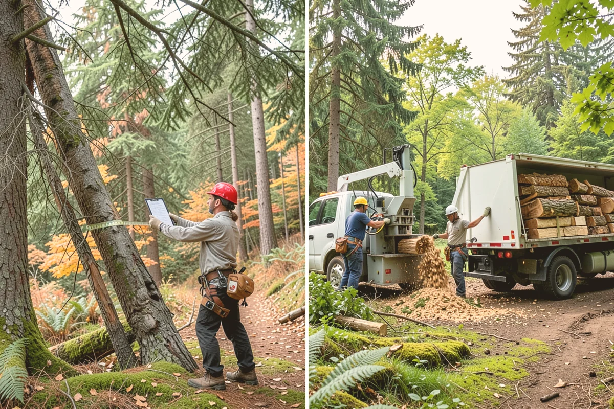 Emergency Tree Stabilization in Stanwood, Snohomish County, WA - Assess structural defects and load paths