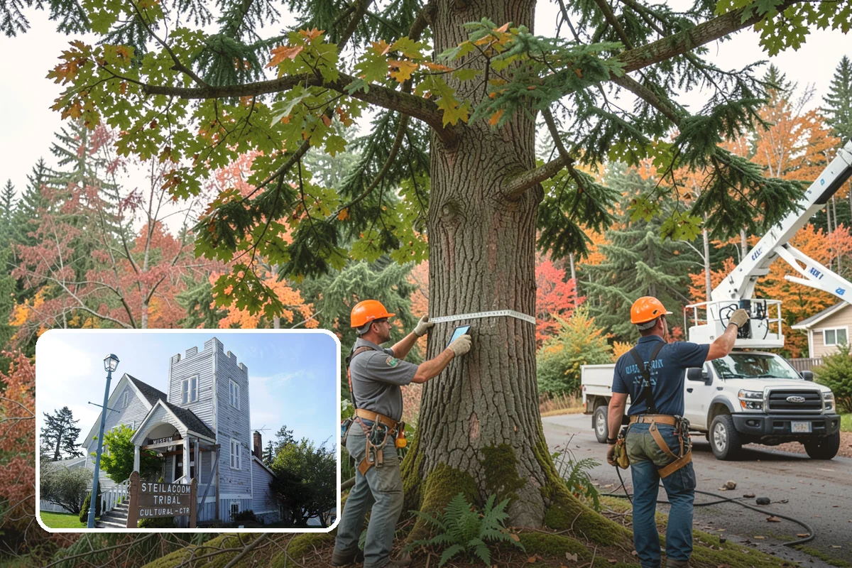 Emergency Tree Stabilization in Steilacoom, Pierce County, WA - Reduces the risk of limb or stem failure