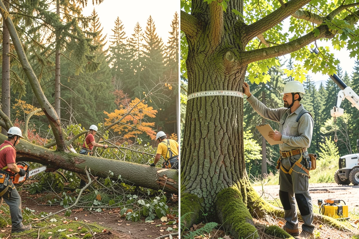Emergency Tree Stabilization in Steilacoom, Pierce County, WA - Assess structural defects and load paths