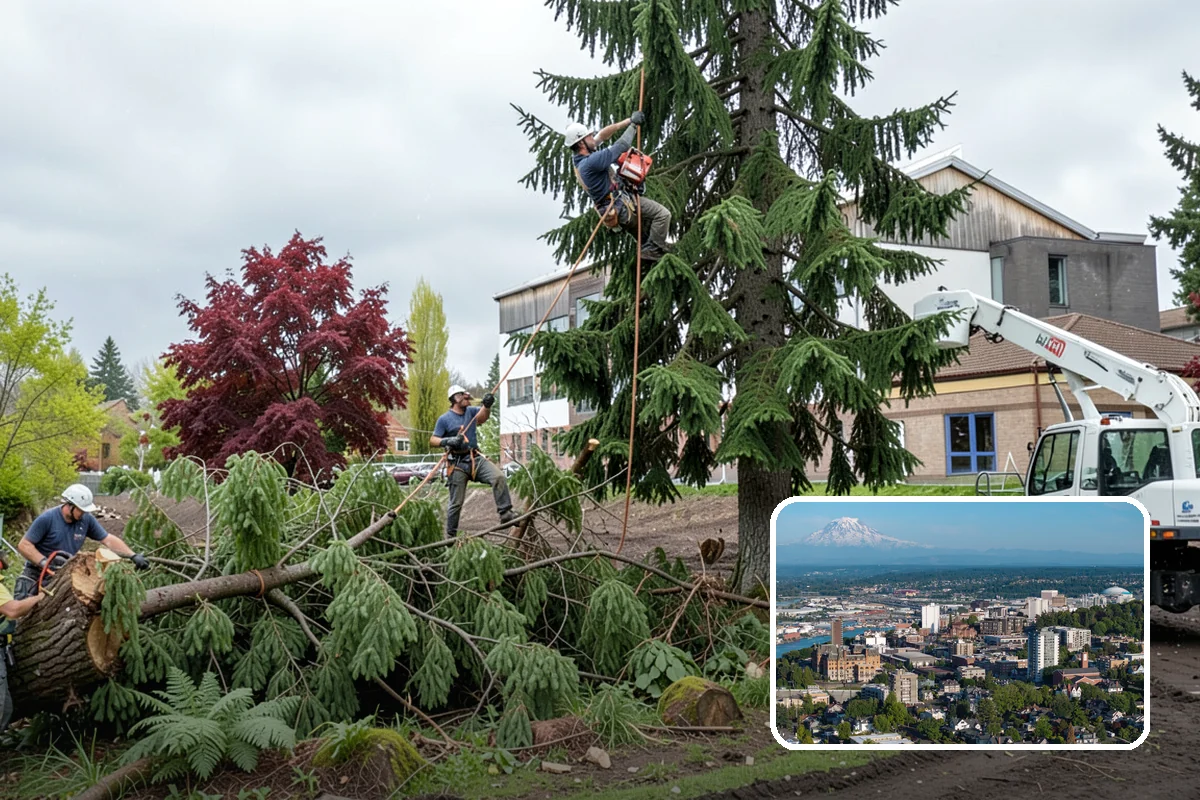 Emergency Tree Stabilization in Tacoma, Pierce County, WA - Reduces the risk of limb or stem failure