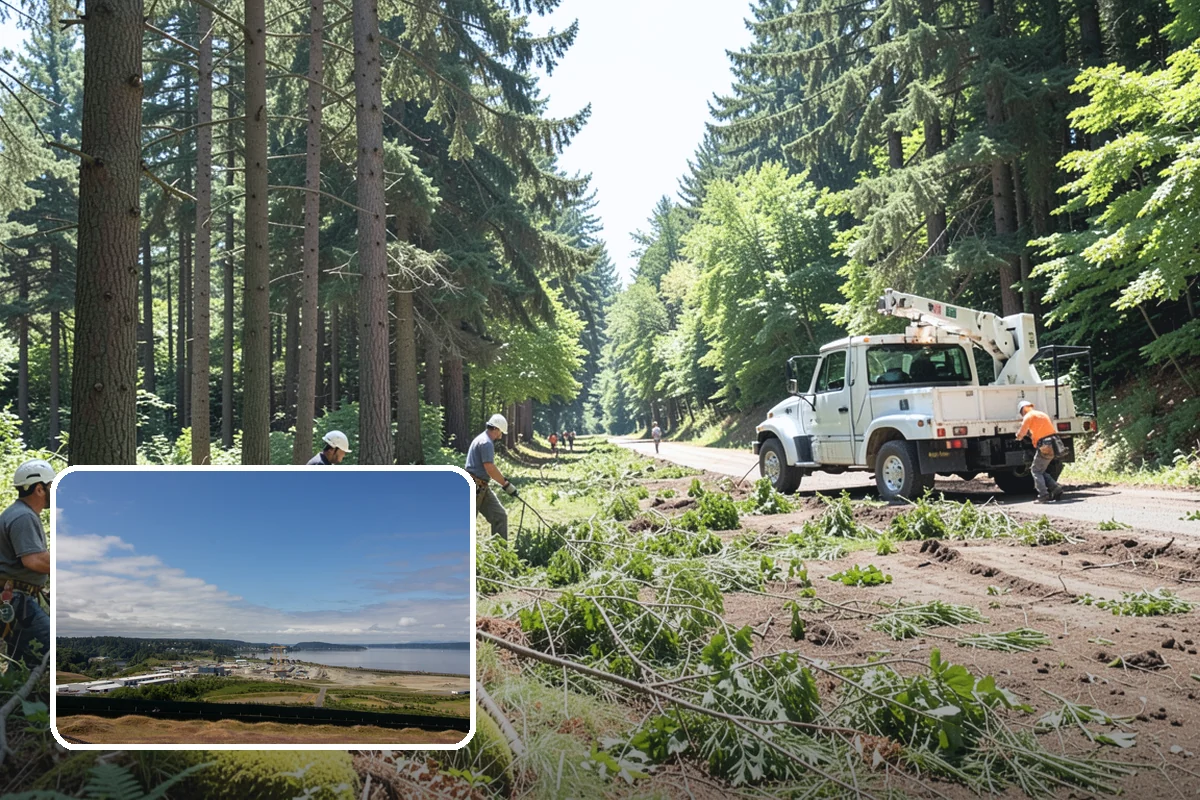 Emergency Tree Stabilization in University Place, Pierce County, WA - Reduces the risk of limb or stem failure