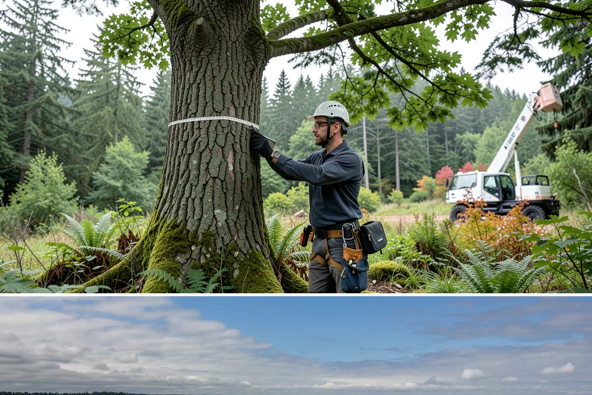 Emergency Tree Stabilization in University Place, Pierce County, WA - This urgent safety measure can be performed year-round in Puget Sound weather whenever a tree faces immediate risk of failure.