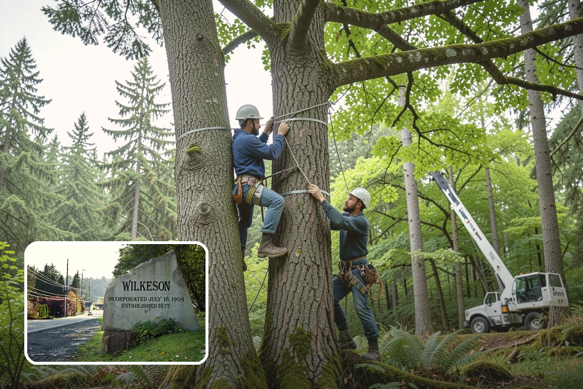 Emergency Tree Stabilization in Wilkeson, Pierce County, WA - Reduces the risk of limb or stem failure