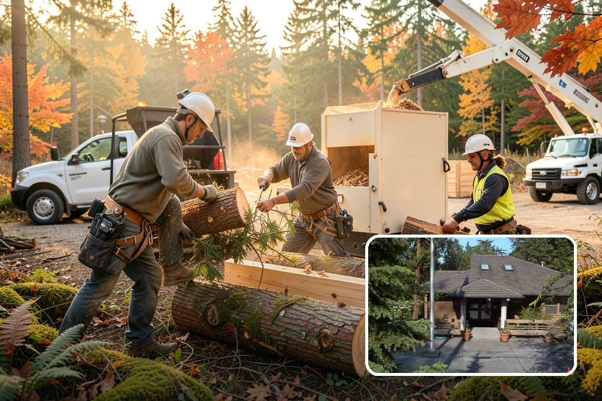 Emergency Tree Stabilization in Yarrow Point, King County, WA - Reduces the risk of limb or stem failure