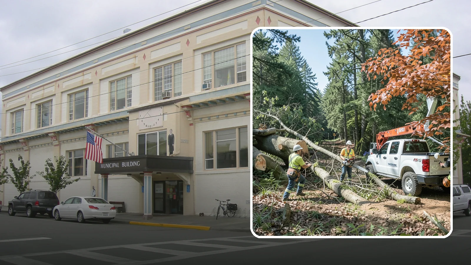 Fallen tree removal in Anacortes, Skagit County, WA - The cleanup and removal of trees that have already fallen.