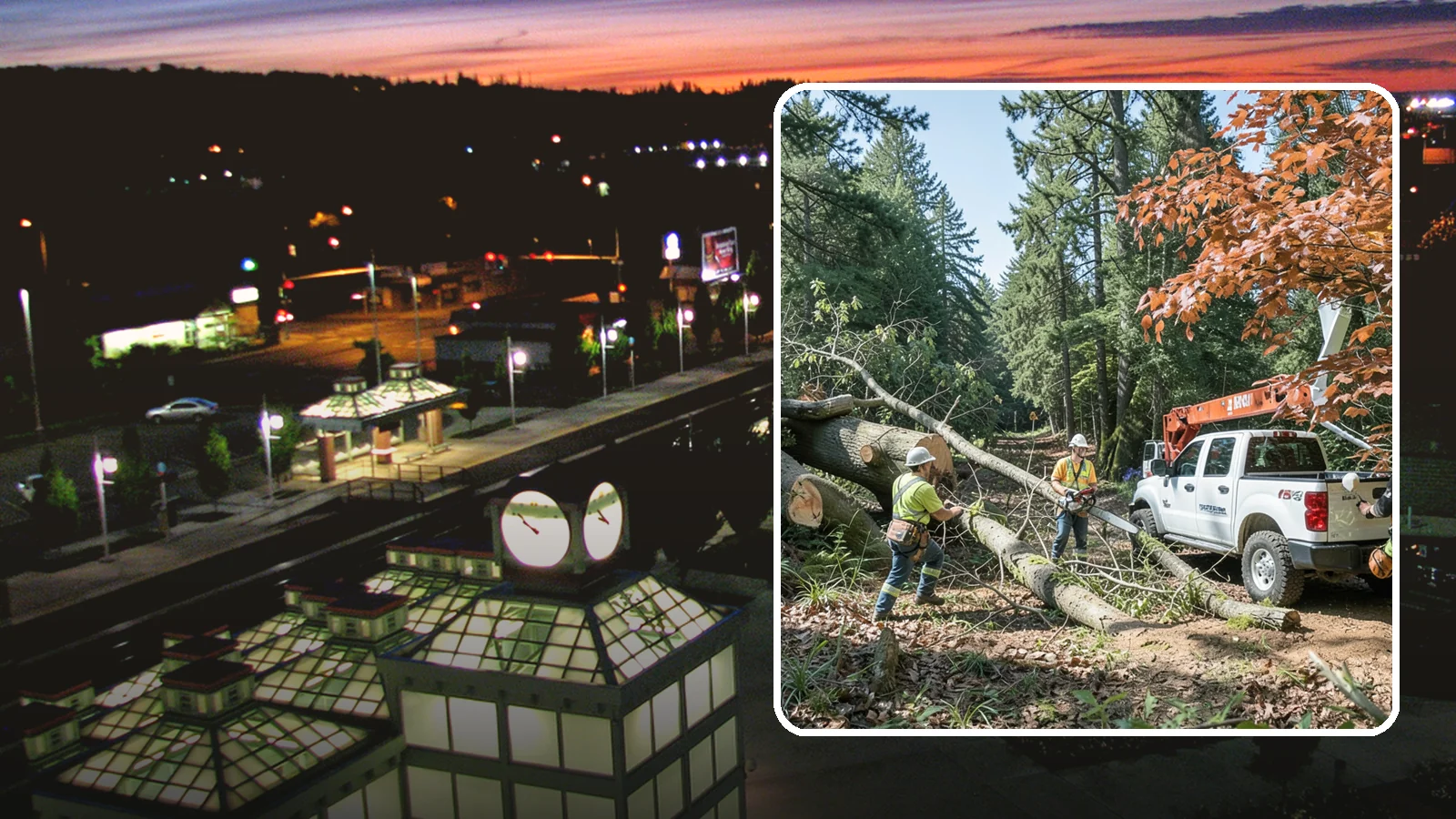Fallen tree removal in Auburn, King County, WA - The cleanup and removal of trees that have already fallen.