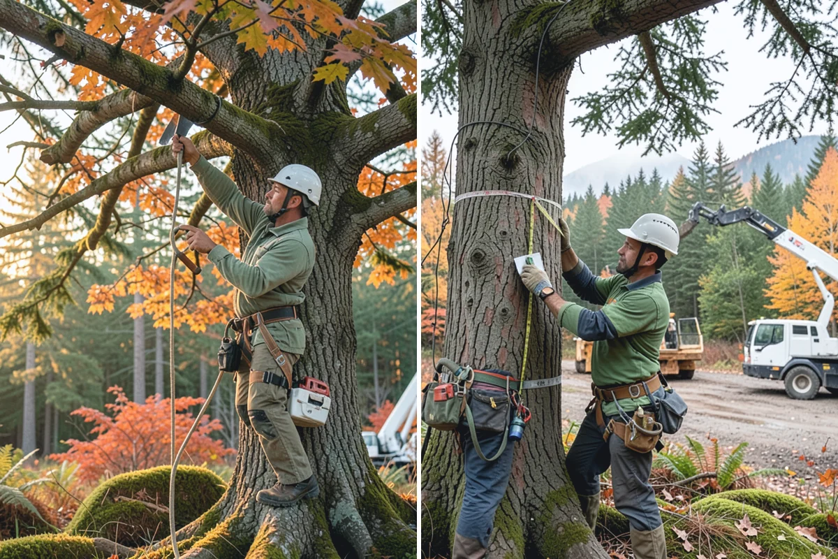 Fallen tree removal in Beaux Arts Village, King County, WA - On-site assessment and hazard evaluation