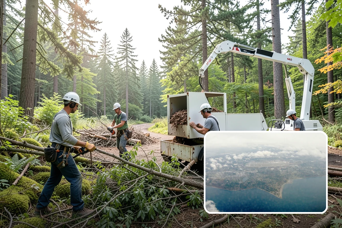 Fallen tree removal in Burien, King County, WA - Removes safety hazards and reduces liability
