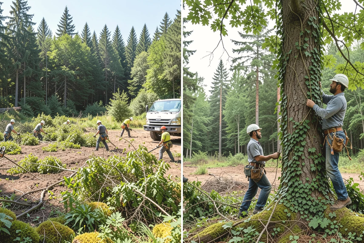 Fallen tree removal in Burlington, Skagit County, WA - On-site assessment and hazard evaluation