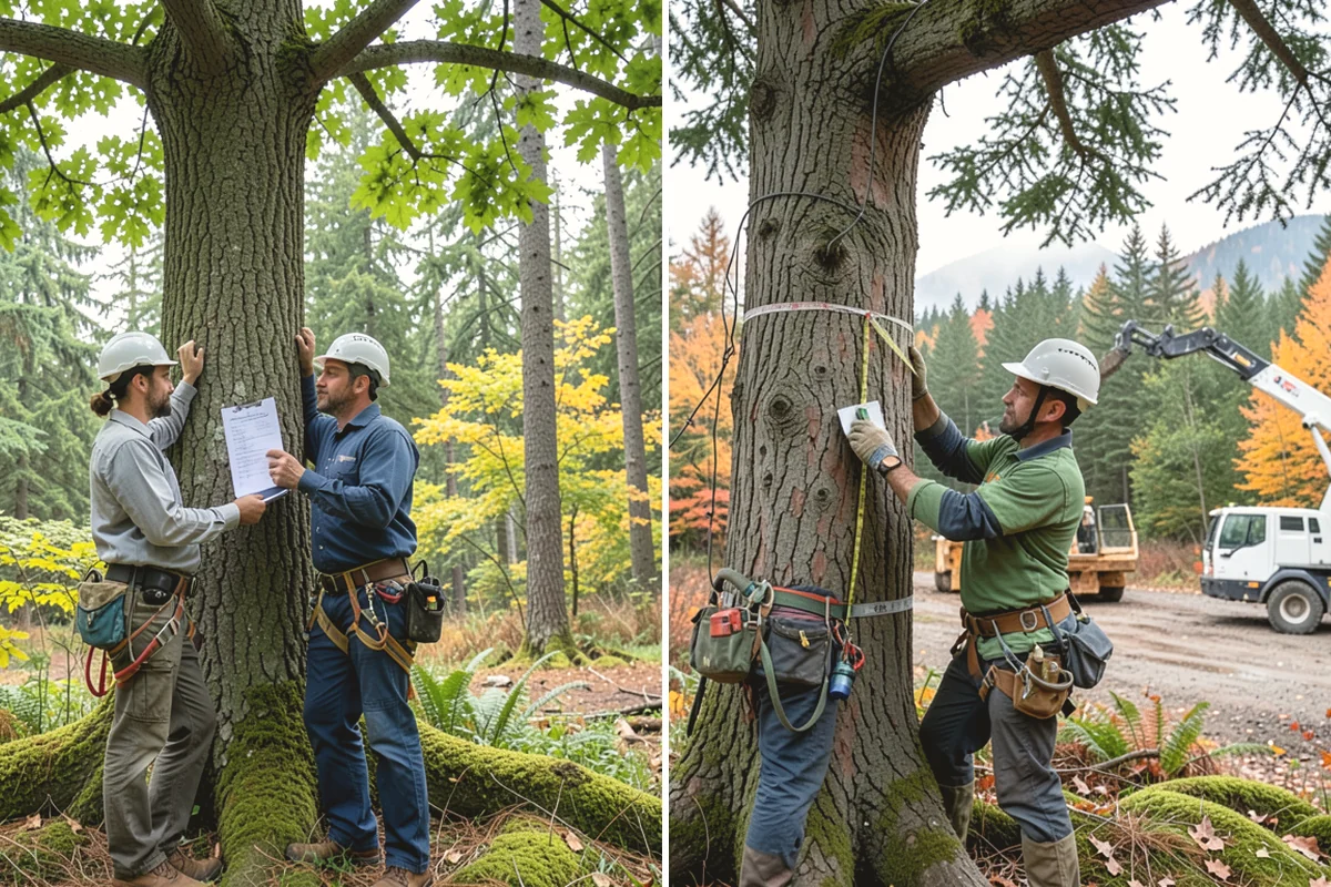 Fallen tree removal in Carbonado, Pierce County, WA - On-site assessment and hazard evaluation