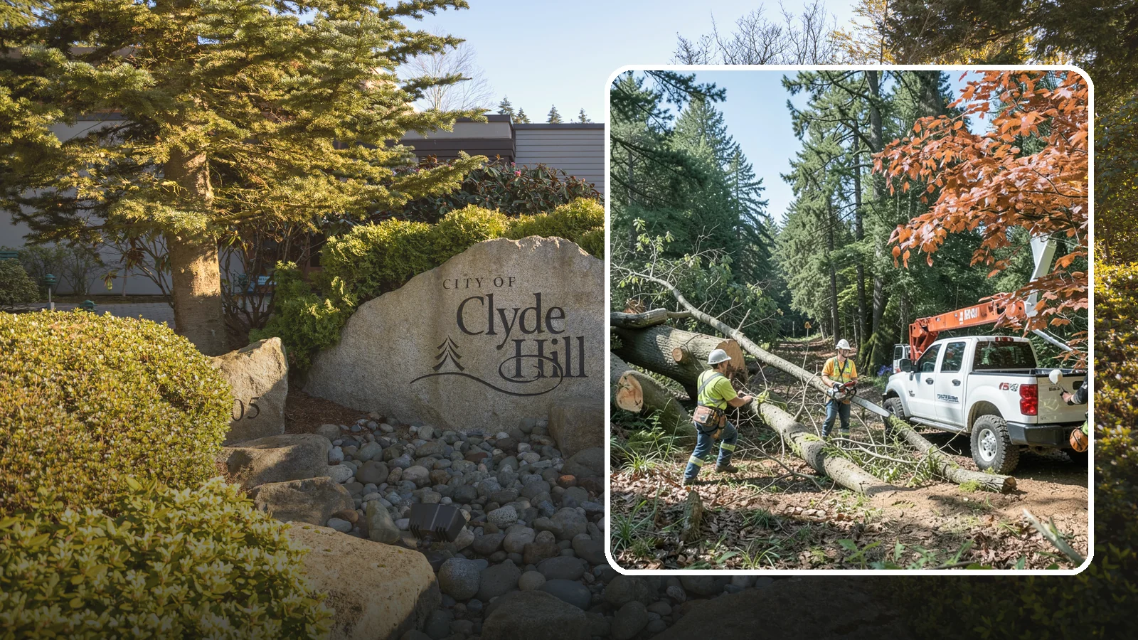 Fallen tree removal in Clyde Hill, King County, WA - The cleanup and removal of trees that have already fallen.