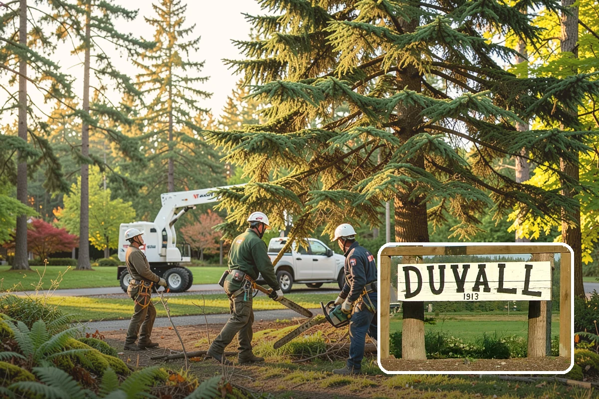 Fallen tree removal in Duvall, King County, WA - Removes safety hazards and reduces liability